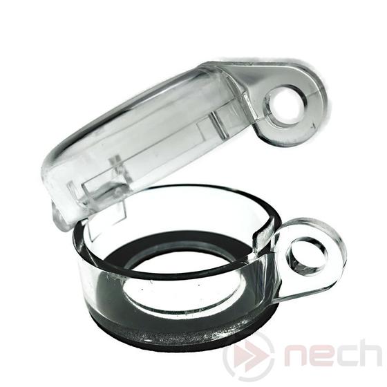 NECH SWL22 munkavédelmi LOTO nyomógomb kizáró, nyomógomb reteszelő, fix / Switch Lockout, round