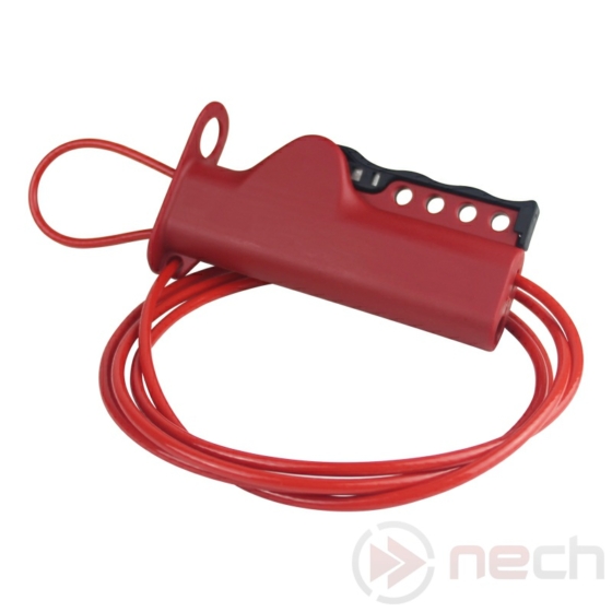 NECH ACL35MM és ACL50MM univerzális munkavédelmi LOTO kábeles kizáró / Adjustable Cable Lockout