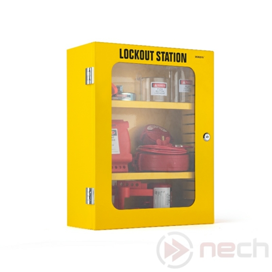 Acél LOTO állomás / Lockout Kit