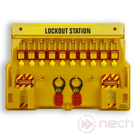 NECH LSY1020 LOTO állomás / LOTO Lockout station