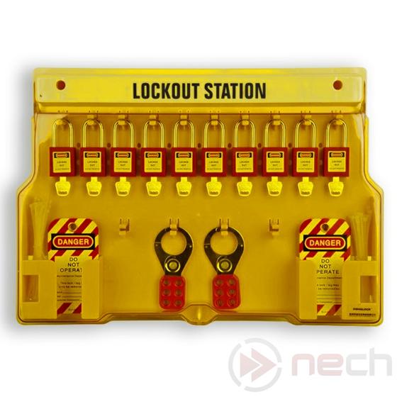 NECH LSY1020 LOTO állomás / LOTO Lockout station