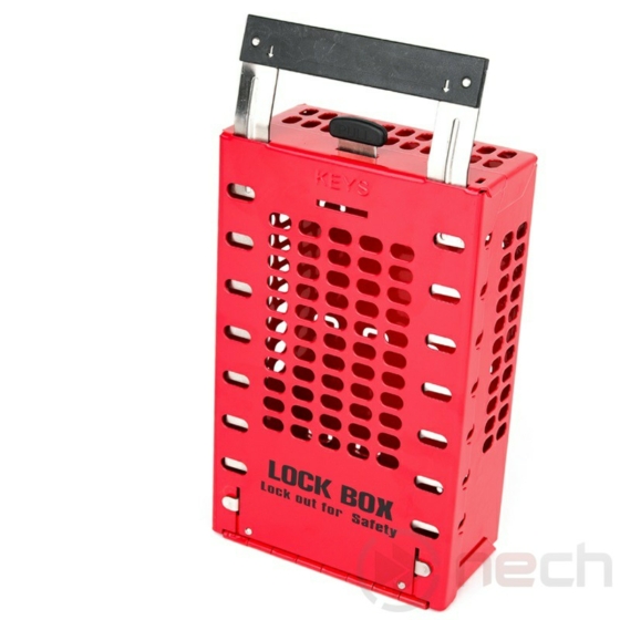 Csoportos kizáró doboz, hordozható LOTO eszköz tároló / Lockout Kit