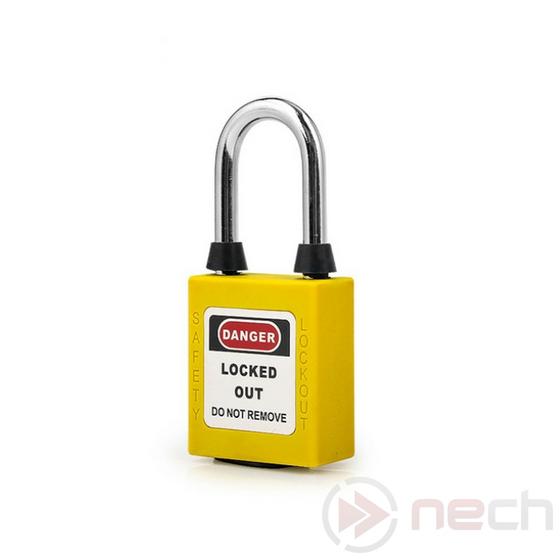 NECH PL38DP-R LOTO lakat, acél kengyellel