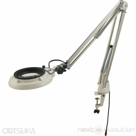 OTSUKA OPTICS ENVL-F 4X Szabályozható fényerejű nagyítós lámpa 4X-es nagyítólencsével / Free-arm illuminated magnifier