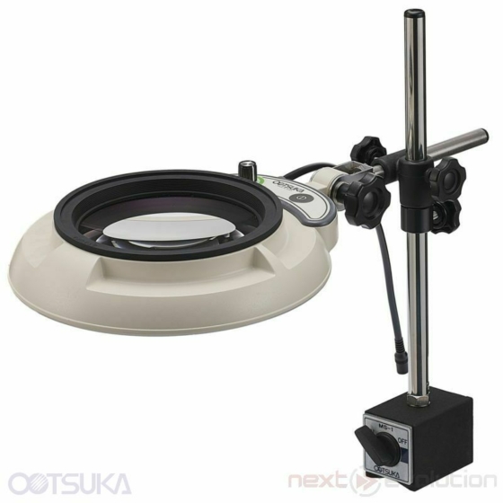 OTSUKA OPTICS ENVL-MS 4X dimmelhető, mágnessel rögzíthető nagyítós lámpa 4X-es nagyítólencsével / Magnet stand type illuminated magnifier