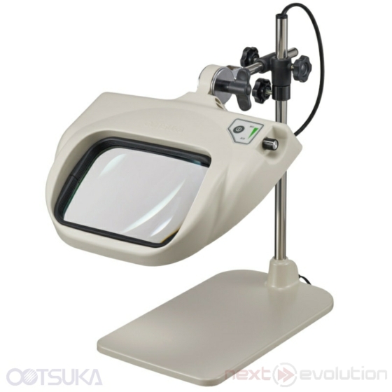 OTSUKA OPTICS OLIGHT5-B 2X AR Szabályozható fényerejű asztali nagyítós lámpa / Table Stand Type Illuminated Magnifier