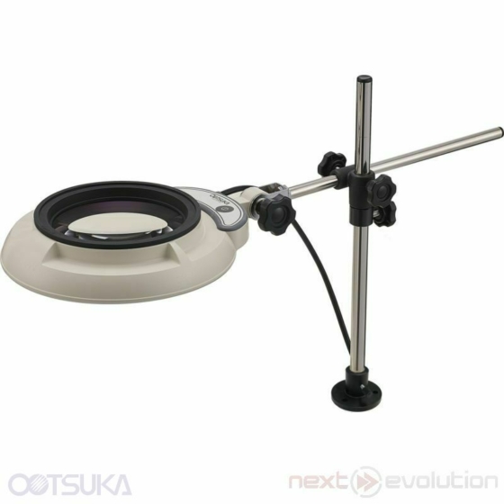 OTSUKA OPTICS SKKL-D Munkalapra rögzíthető nagyítós lámpa / Illuminated magnifier fixed to a workbench
