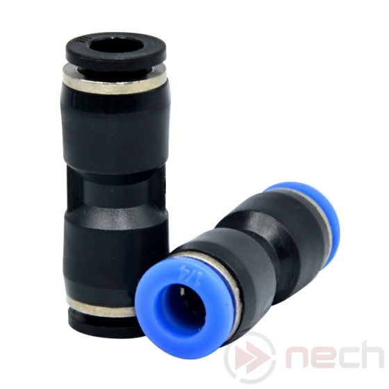 NECH PG12-10 / Ø12 - Ø10 mm-es egyenes push-in szűkítő műanyagból