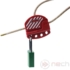 Kép 4/4 - NECH ACL6MM és ACL4MM univerzális munkavédelmi LOTO kábeles kizáró / Adjustable Cable Lockout IV