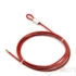 Kép 3/5 - NECH ECCL23 univerzális munkavédelmi LOTO kábeles kizáró piros színben / Economic Cable Lockout III