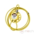 Kép 1/4 - NECH MPCL univerzális munkavédelmi LOTO kábeles kizáró sárga színben / Multiporpose Cable Lockout