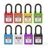 Kép 3/4 - NECH PL38NDP Series LOTO Safety Padlock Color Chart