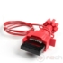Kép 15/16 - munkavédelmi LOTO univerzális szelepzár kizáró piros színben / Universal Valve Lockout II